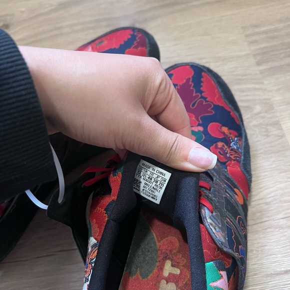 Adidas Ultra Boost Men's Sneakers - Black and Multicolor Floral - Picture 7 of 7